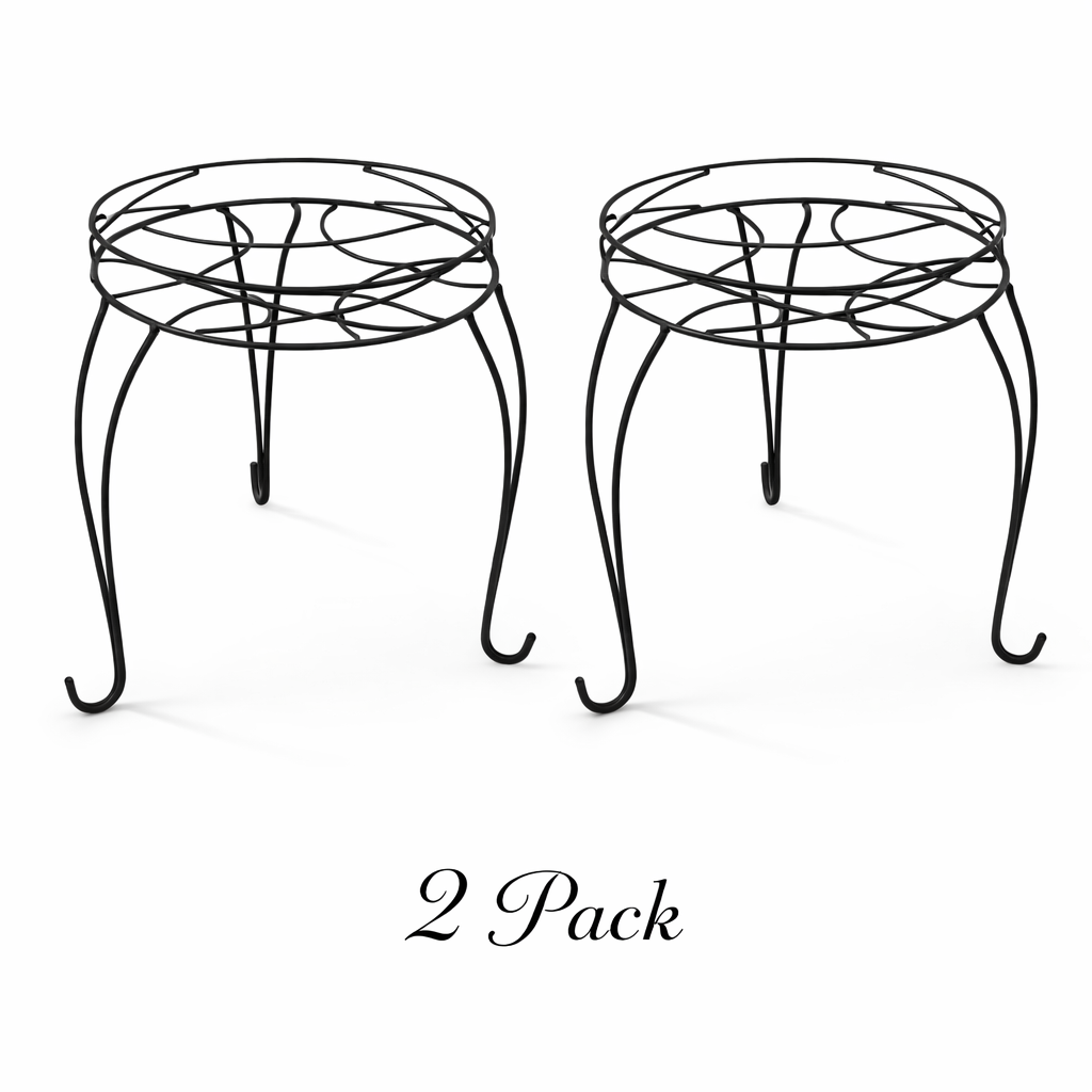 2Pack Circlet Metal Plant Stand