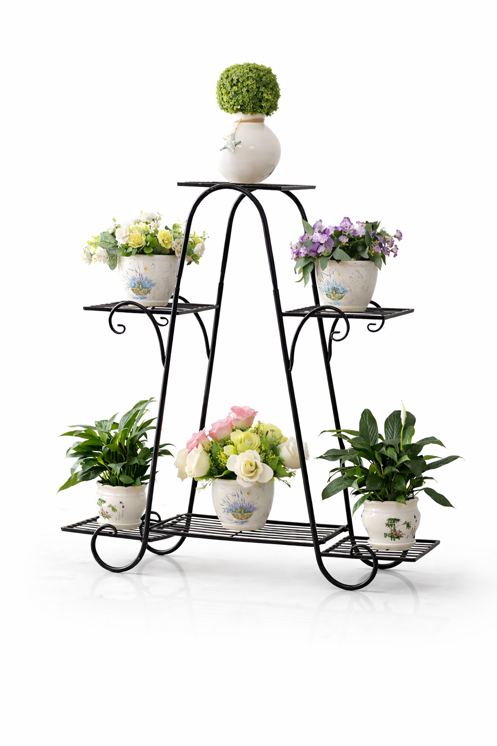 Metal Frame Plant Fixture