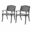 2PC Cast Chair Set